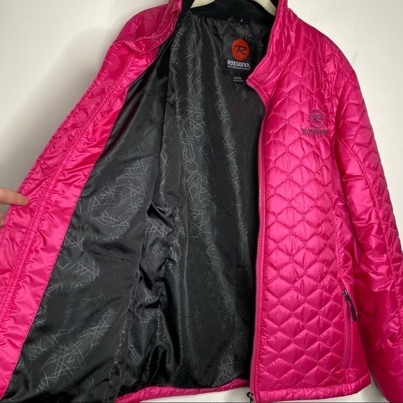 Rossignol Mythic Quilted Jacket berry pink - Picture 6 of 11